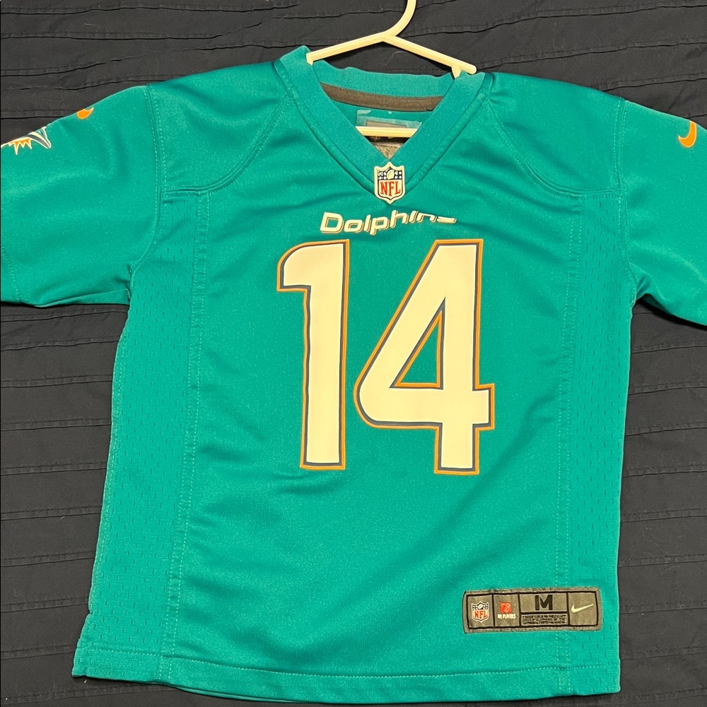 Nike Kids Teal Dolphins Jersey - 14 - Landry